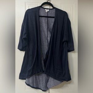 Navy shrug -medium